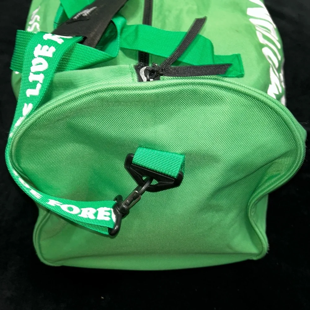 Emotional Baggage Green Duffel Bag - Picture 5 of 12
